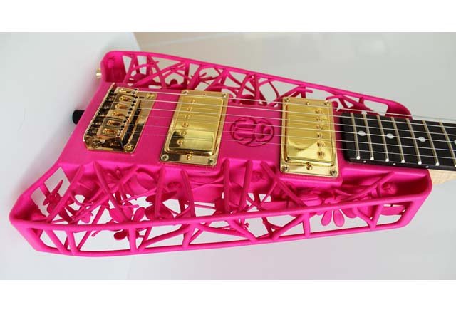 3D-Printed-Guitar